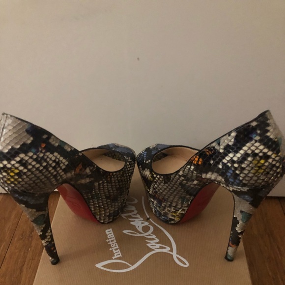 Christian Louboutin Highness 150 Python Butterfly - Picture 3 of 8